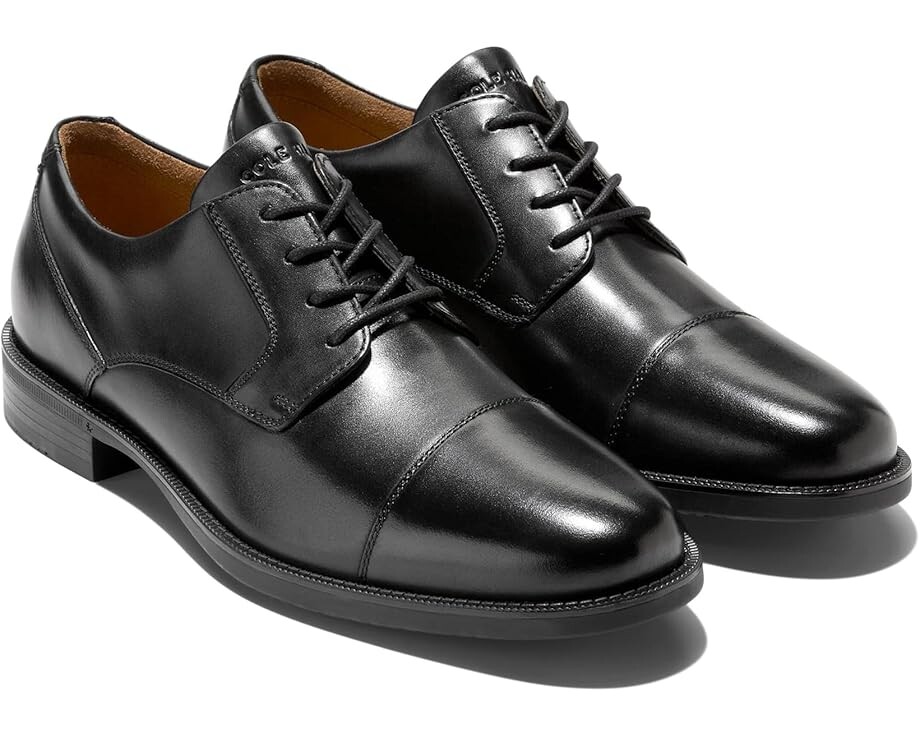 

Оксфорды Cole Haan Bedford Cap-Toe Oxfords, черный