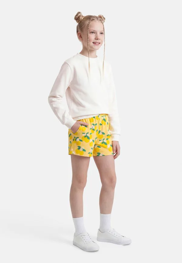 Оранжевые шорты Tinycottons, Mellow Yellow