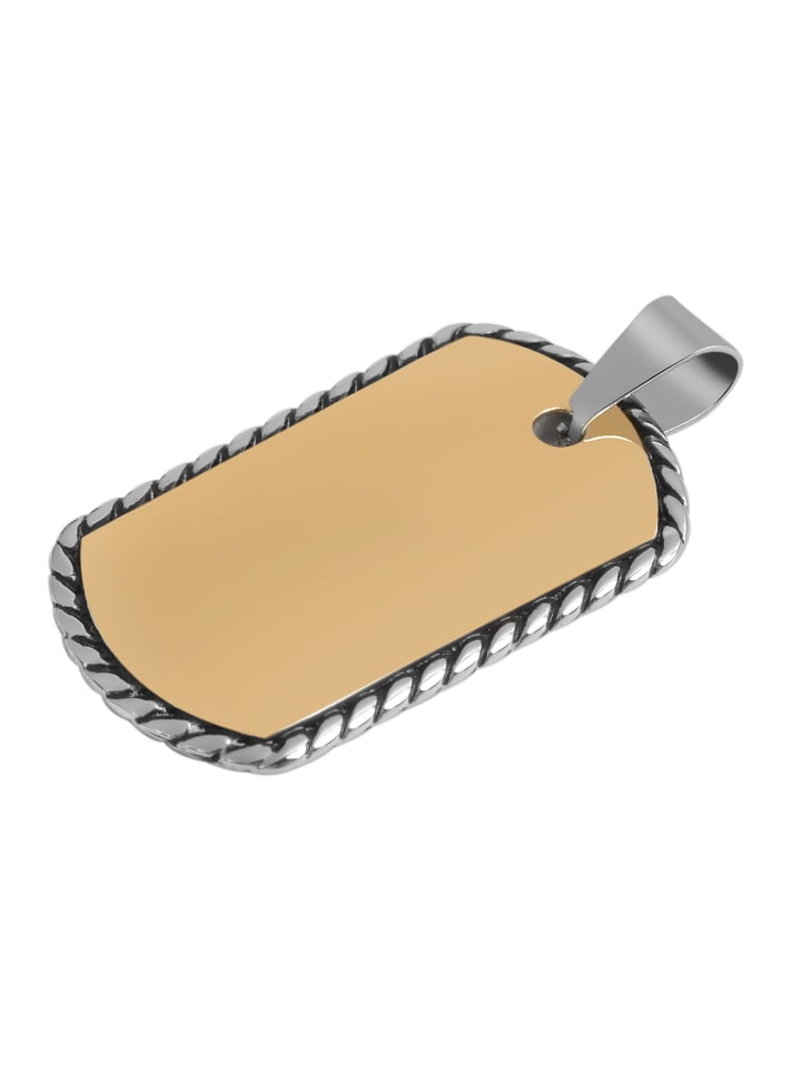 

Adeliás Универсальный кулон из нержавеющей стали в золотом исполнении