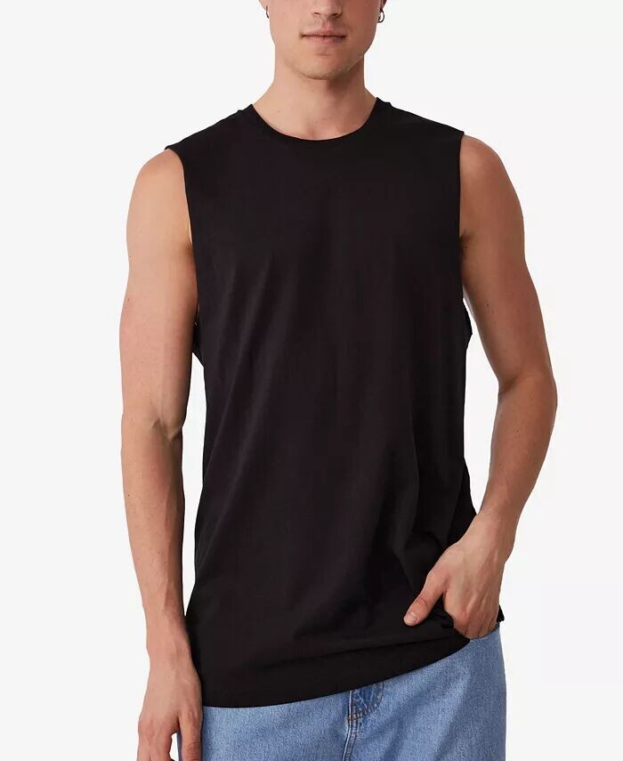 

Мужской топ с мышцами COTTON ON, черный