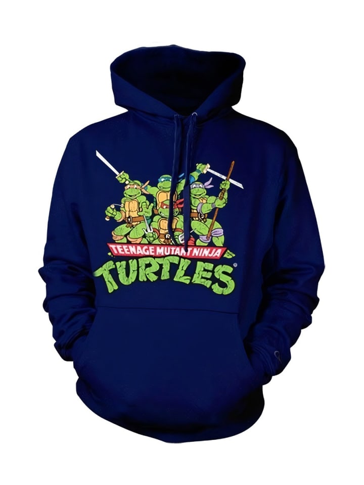 

Teenage Mutant Ninja Turtles Худи синего цвета