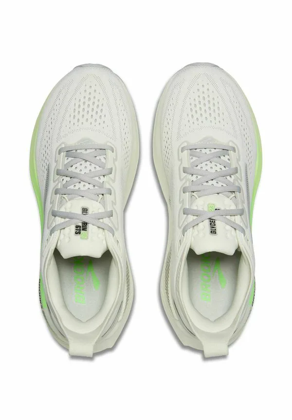 Кроссовки для бега по шоссе glycerin gts 23 Brooks, Grey/Green/Black — фото 3