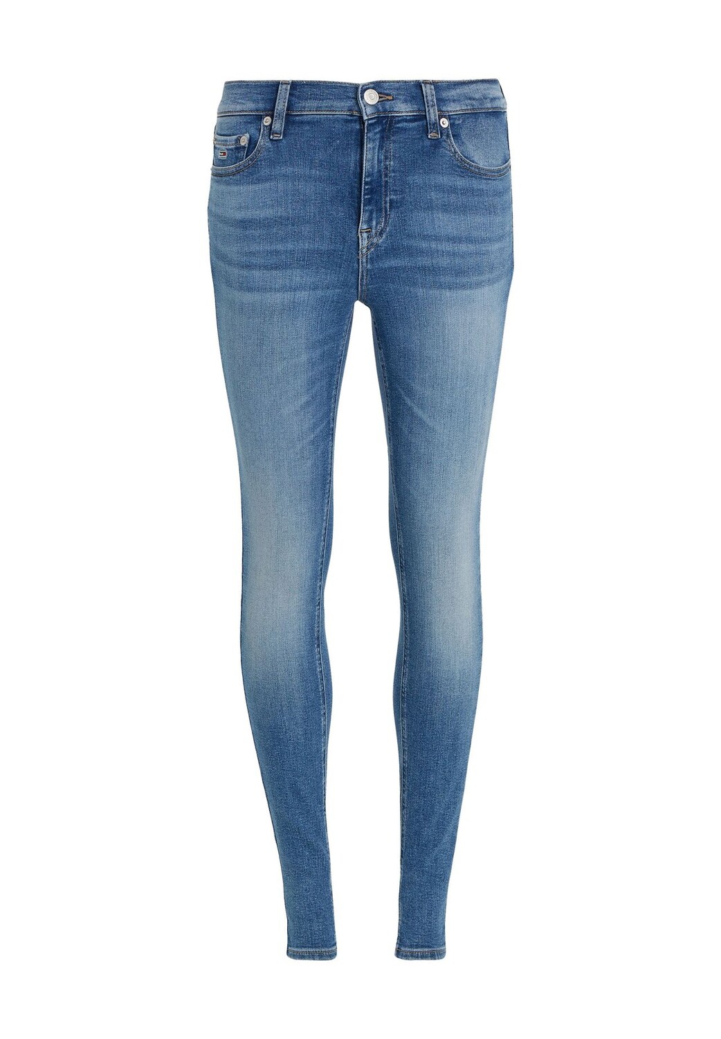 

Джинсы Nora, пятикарманные, шлевки для ремня, женские TOMMY Jeans, цвет Denim Medium