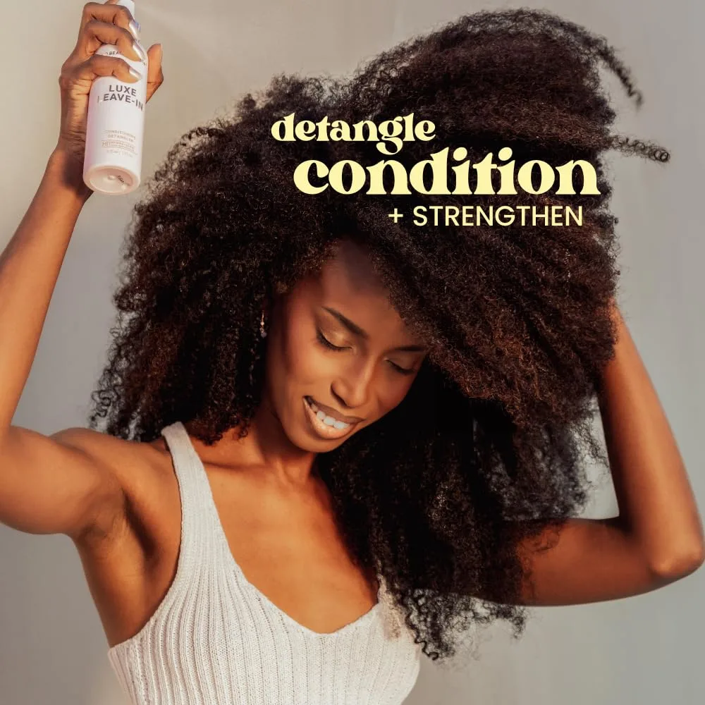 The Beachwaver Co. Luxe Leave-In Conditioning Detangler - полный размер (180 мл) | несмываемый кондиционер для увлажнения, разглаживания и укрепления с HiX Vegan Bond Multipliers | аромат Bali Beach Night 177 мл (1 шт.) — фото 4