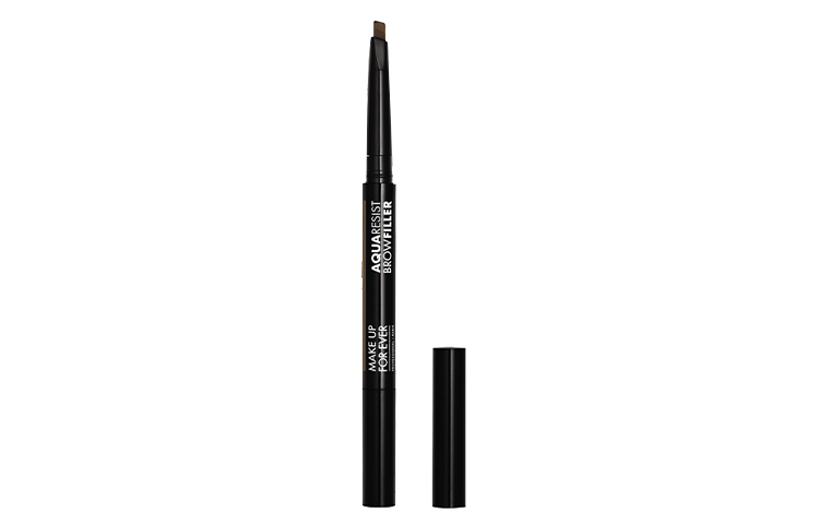 MAKE UP FOR EVER Водостойкий карандаш для бровей Triangle #30 Light Brown несмываемый шелковистый 0.27г — фото 3
