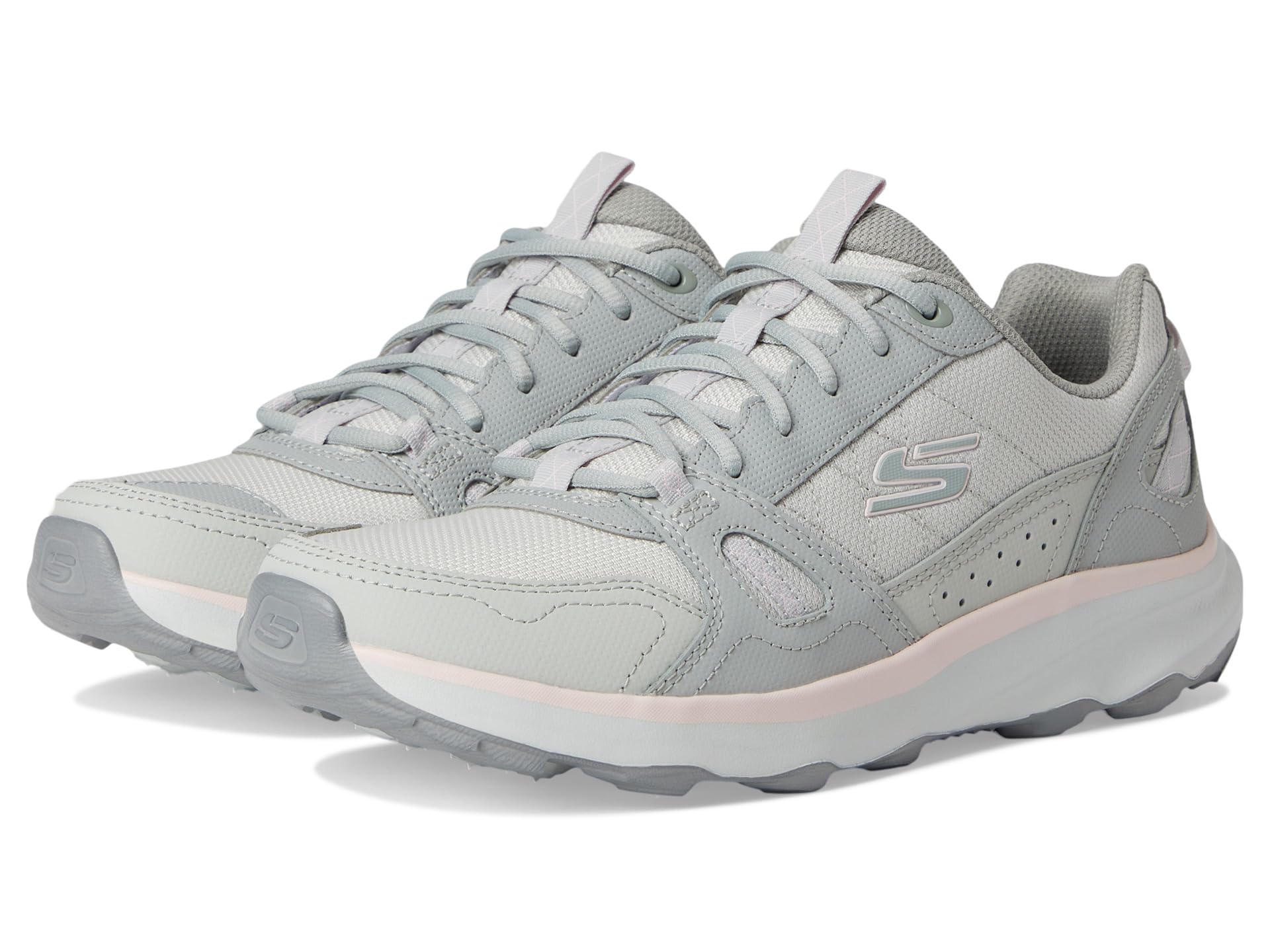 Кроссовки SKECHERS Ridge Oak, цвет Grey/Pink