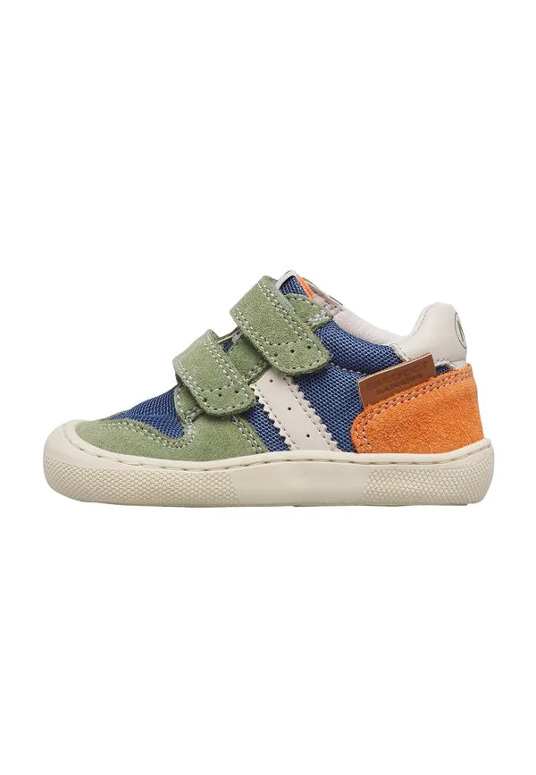 Детские туфли barefoot eldrys Naturino, Grün-Blau-