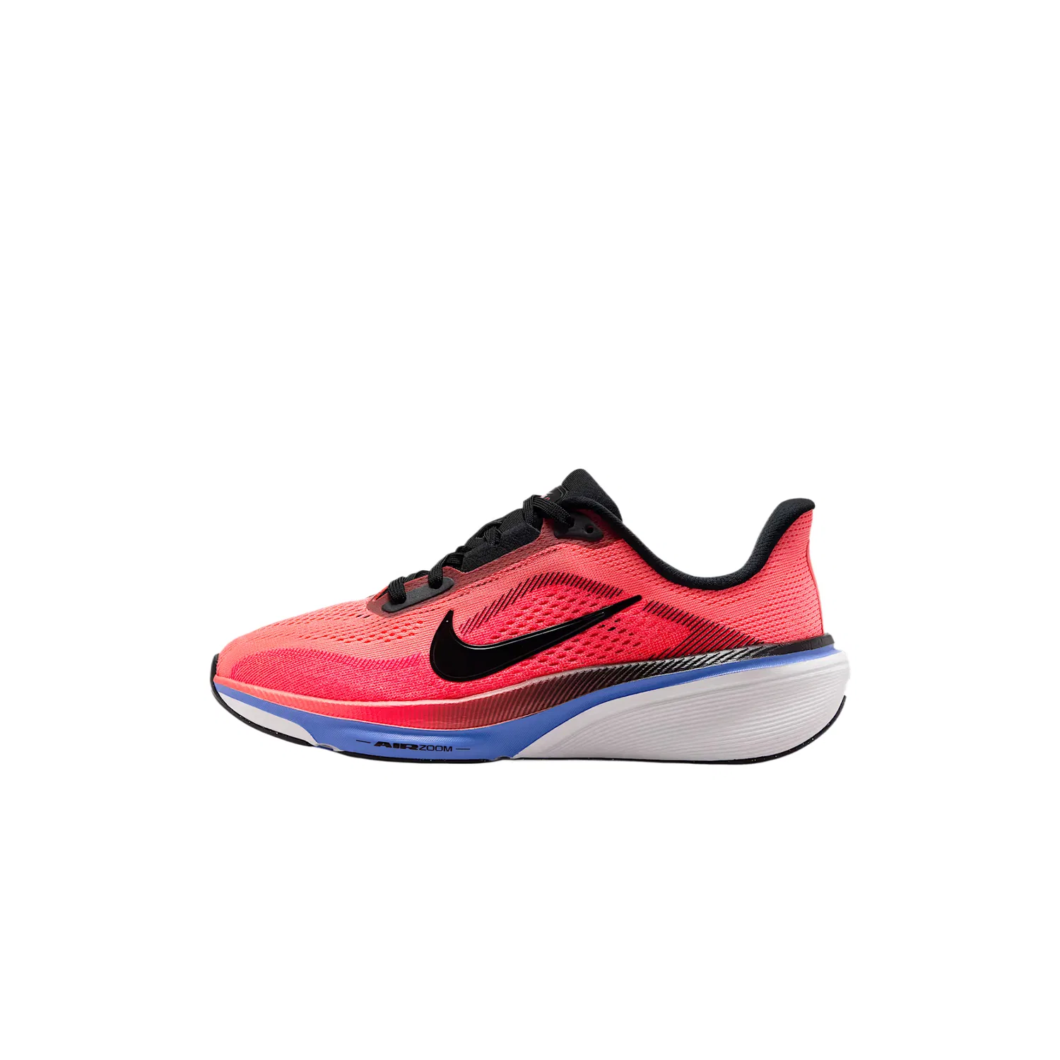 Кроссовки для бега Pegasus 42 Mesh Breathable Low top Women's Nike, Lava Glow/Flash Deep Red/Sapphires/Black
