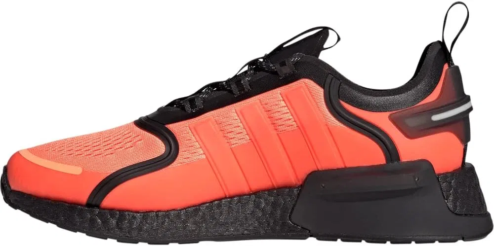 Кроссовки Adidas Unisex NMD V3, Beam Orange Grey One Bliss Orange — фото 4