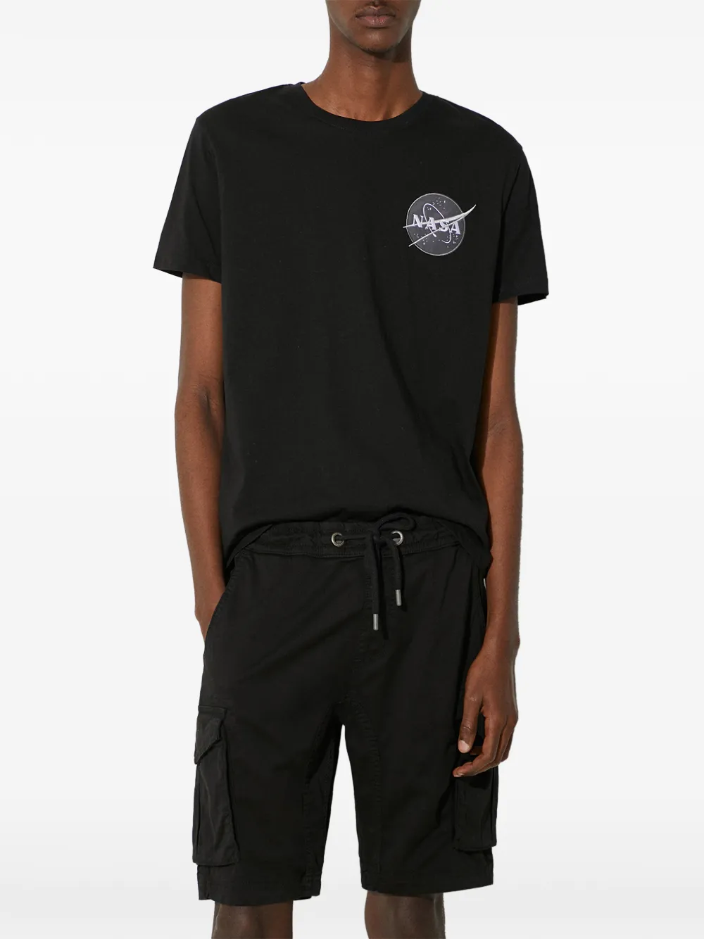 

Шорты карго с кулиской Alpha Industries, черный