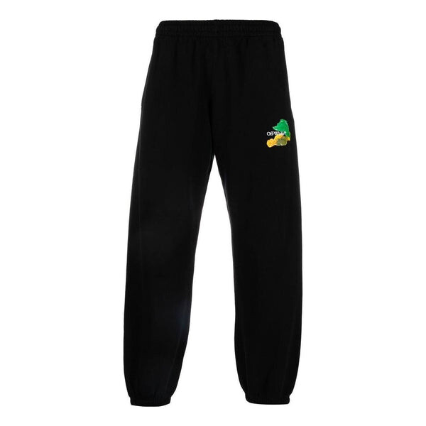 

Брюки brush arrow track pants 'black' Off-White, черный