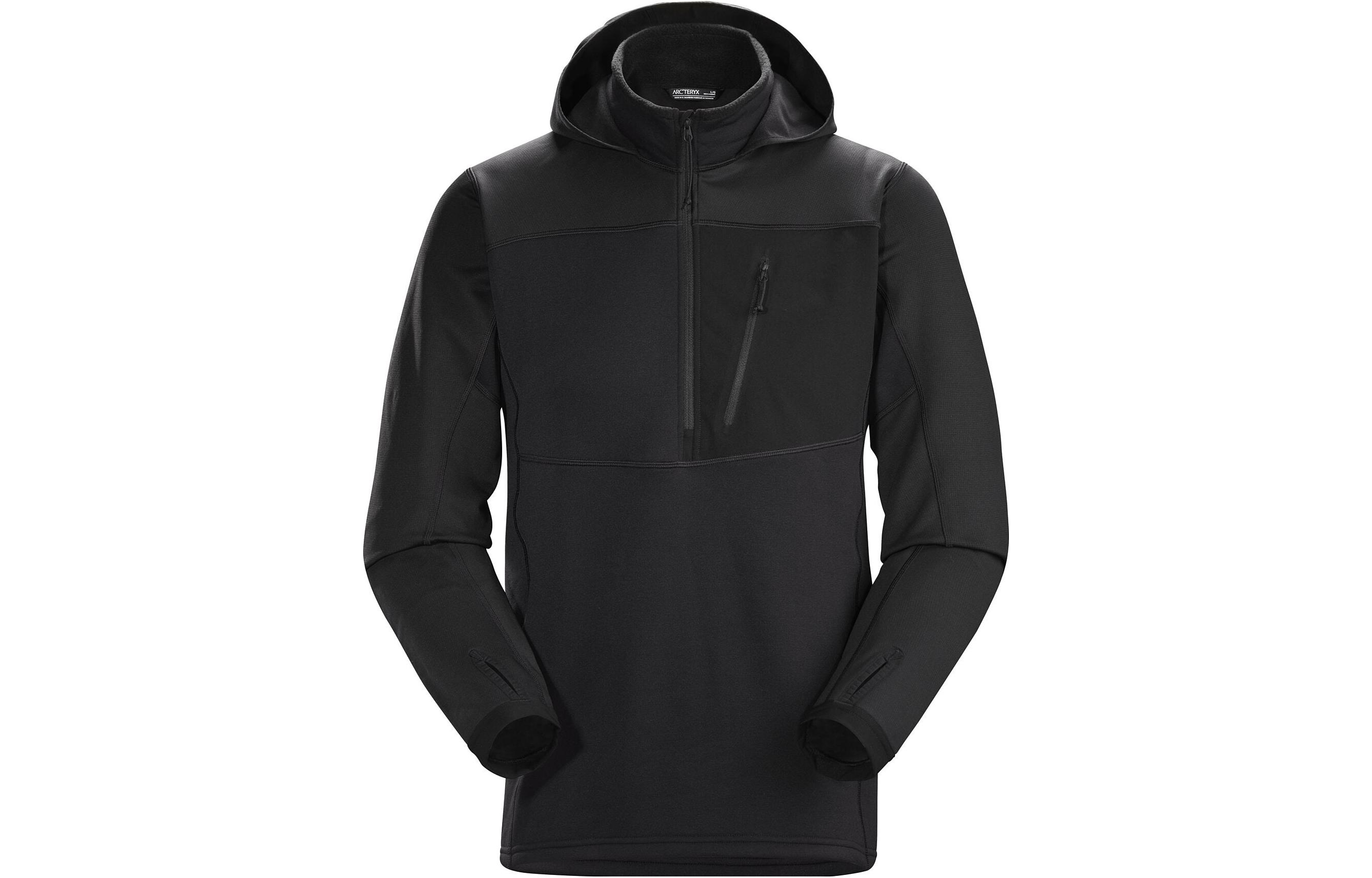 Мужская толстовка DELTA 1/2 Naga Hoody Gen 31 Arcteryx, wolf серый/wolf — фото 4