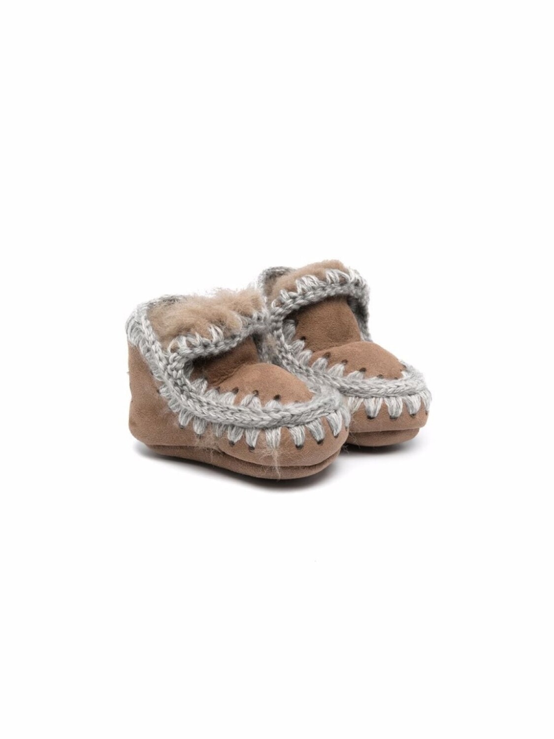 

Mou Kids угги Eskimo, коричневый
