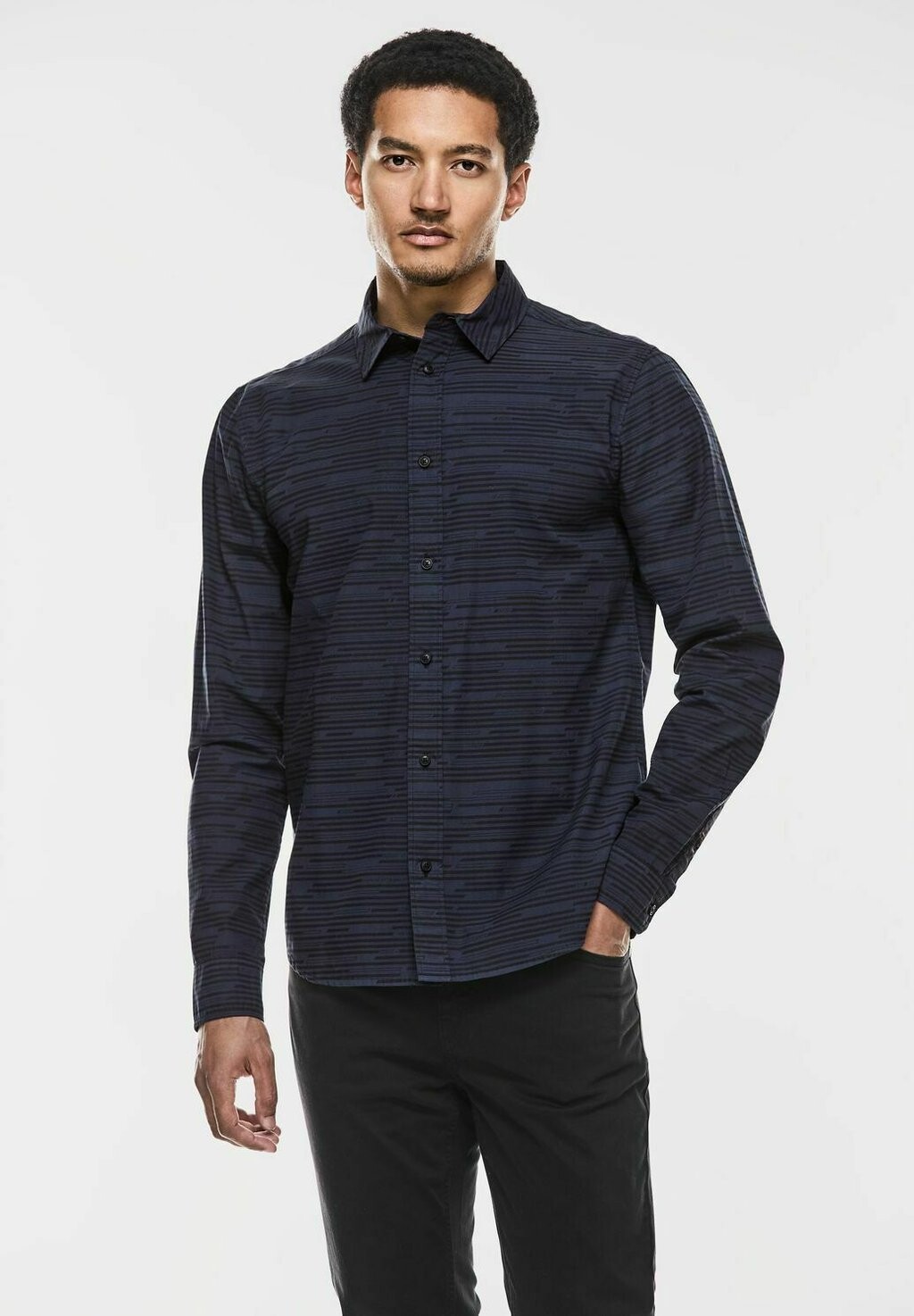 

Рубашка GARMENT DYE Street One MEN, цвет blau