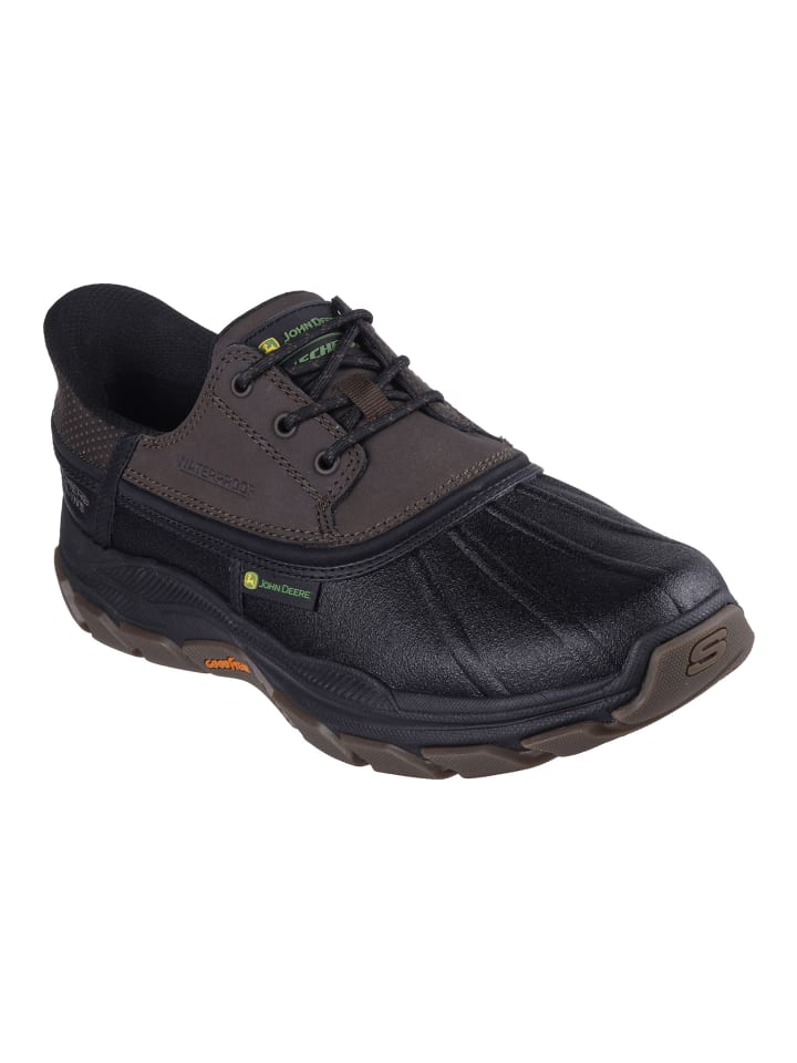 

Кроссовки на шнуровке Skechers, черный