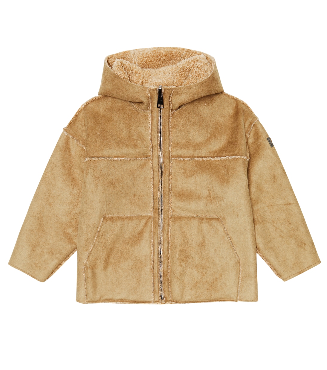 

Куртка из искусственной овчины Il Gufo, Beaver Brown