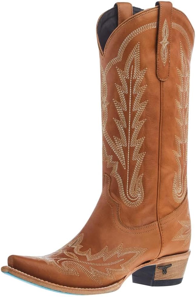 

Сапоги до середины икры Lane Lexington с керамической трещиной, Saddle