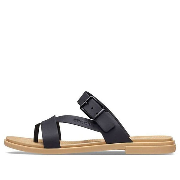 Тапочки minimalistic cozy sports slippers black brown Crocs, черный