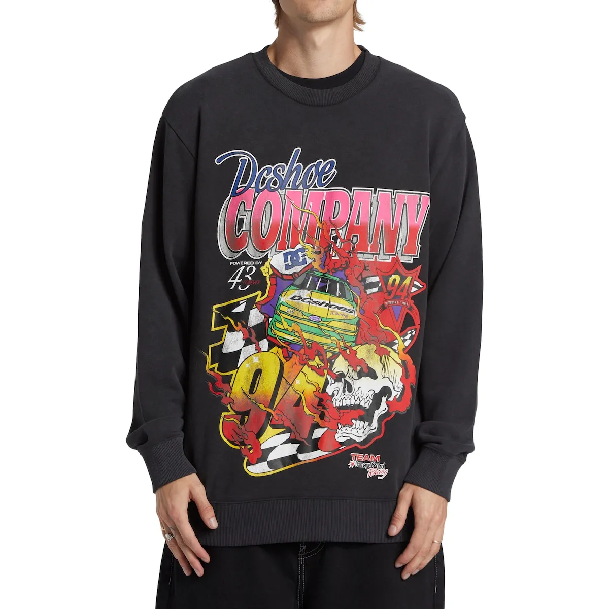 

Мужская толстовка Throwback 94 DC Shoes Dc Shoes, многоцветный