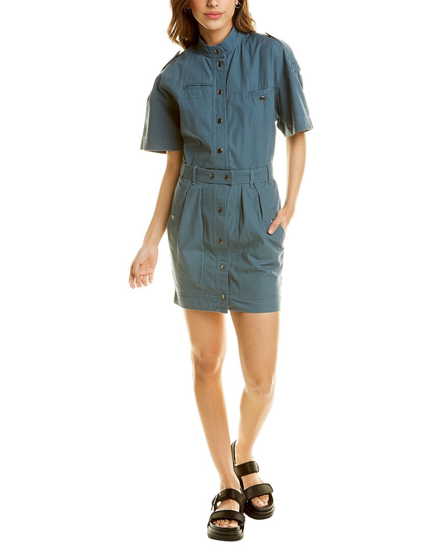 

Платье-рубашка Isabel Marant Étoile Rodwell, синий
