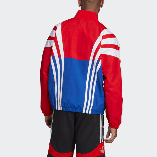Куртка adidas originals Balanta Track Top Jacket, красный — фото 4