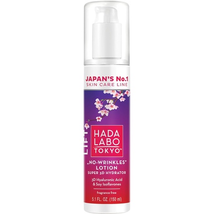 

Сыворотка для лица Lift No Wrinkles с гиалуроновой кислотой для более упругой кожи Hada Labo Tokyo