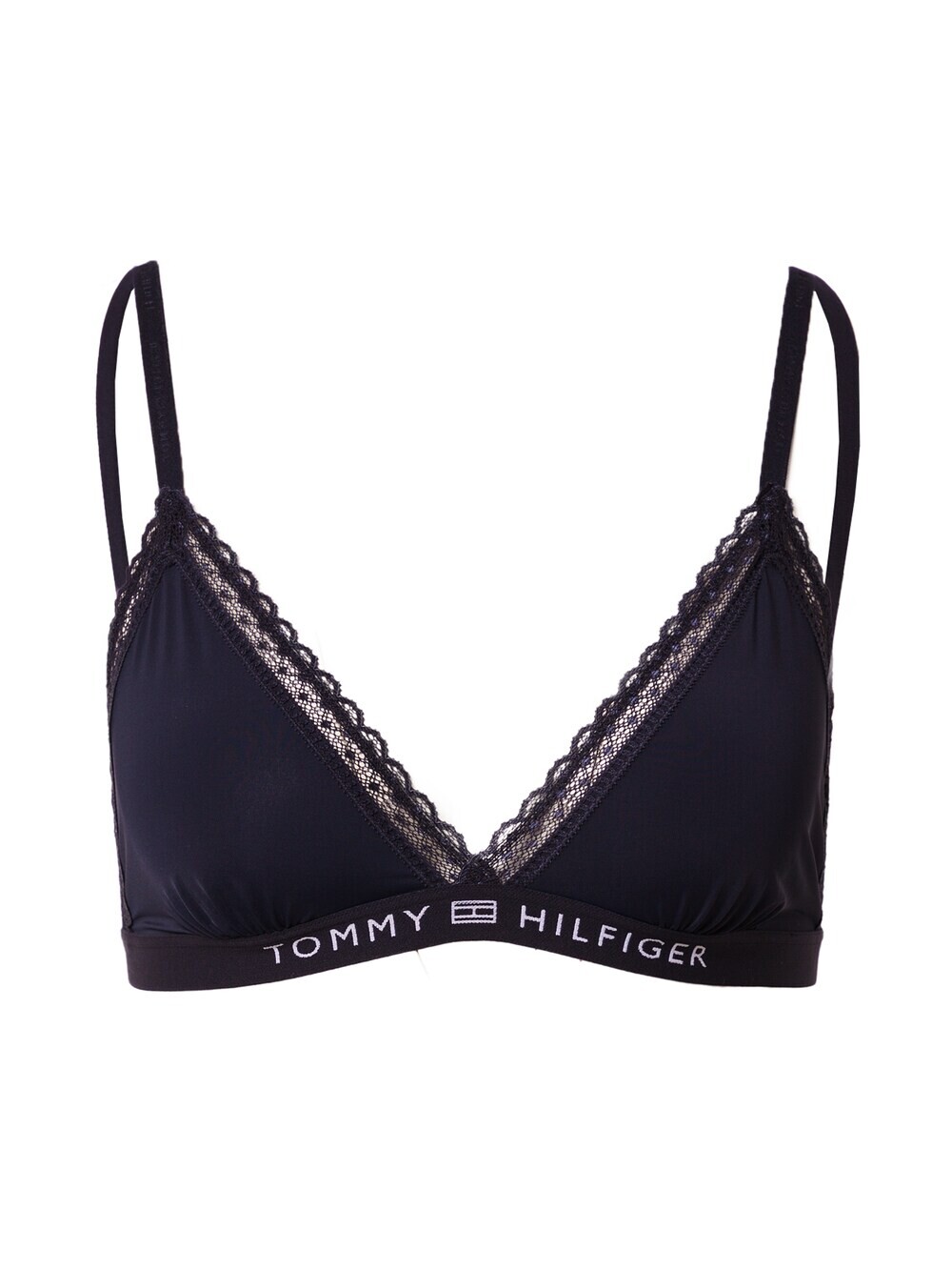 

Треугольный бюстгальтер Tommy Hilfiger, темно-синий