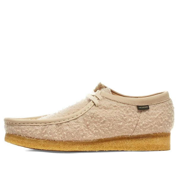 

Кроссовки x aime leon dore wallabee casentino wool 'beige' Clarks, бежевый
