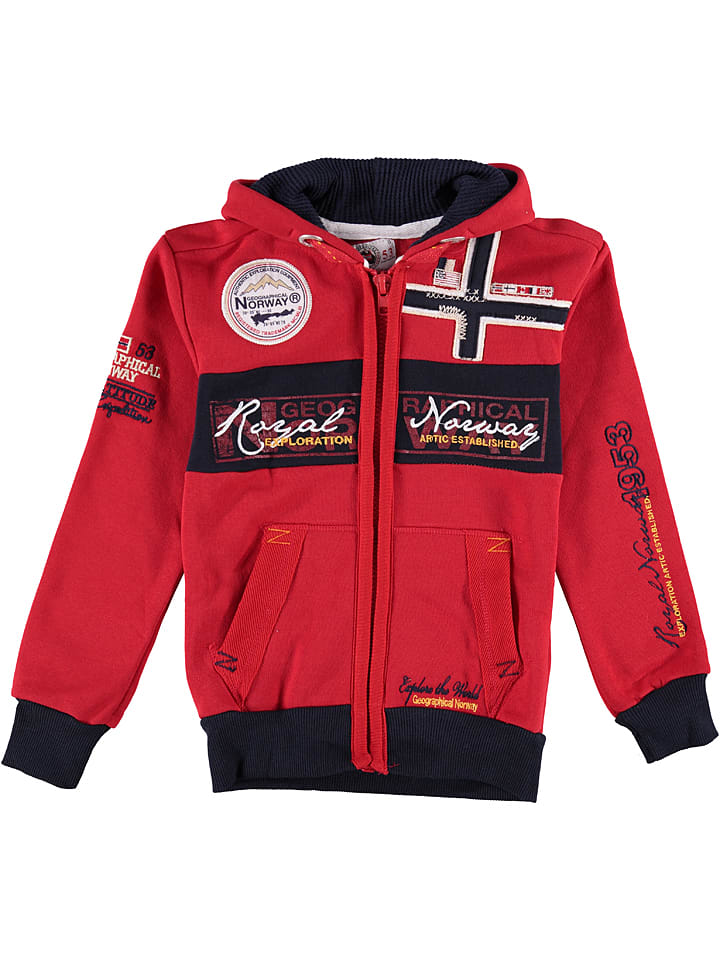 

Спортивная куртка Flyer Geographical Norway, красный