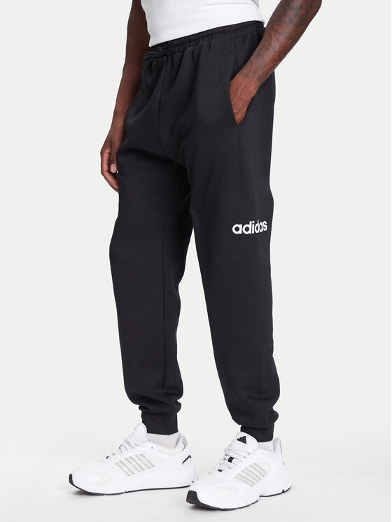 

Спортивные брюки обычного кроя Essentials Linear Fleece JN1786 Adidas, черный