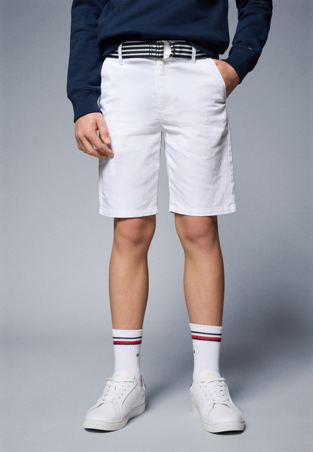 

Шорты BELTED Tommy Hilfiger, белый