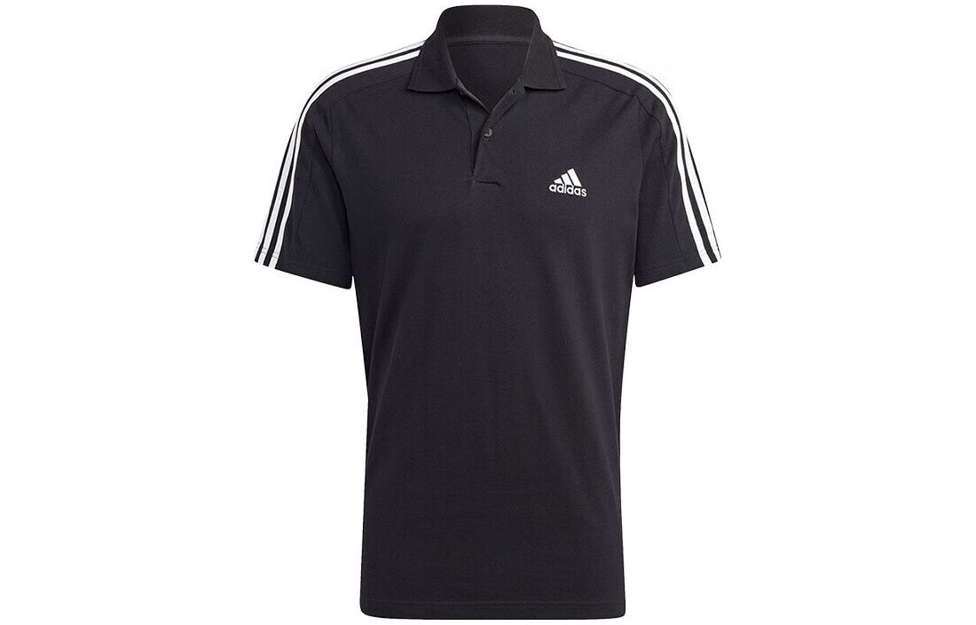 

Рубашка поло мужская черная Adidas, черный