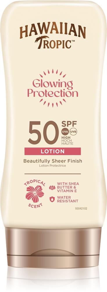 

Солнцезащитный лосьон с эффектом сияния SPF 50+ Hawaiian Tropic, 180 мл
