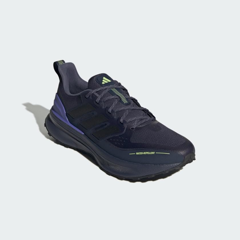 Мужские кроссовки Adidas Ultrarun 5 Trail, черный/зеленый — фото 4