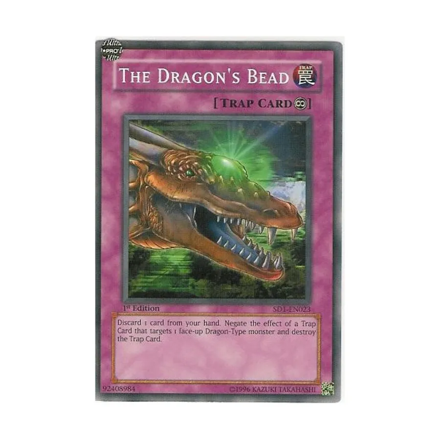 

CCG Бусина Дракона (Обычная), Yu-Gi-Oh - Structure Deck - Dragon's Roar - Singles