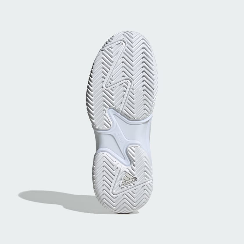 Женские теннисные кроссовки Adidas Barricade 13, белый/черный/серый — фото 4