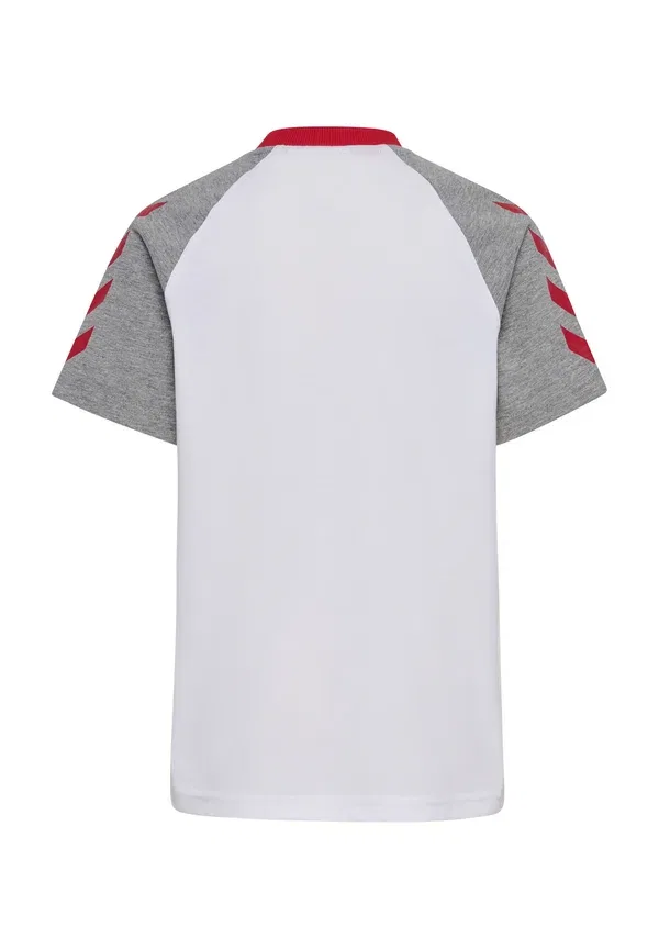 Футболка Hummel Hmljr reg dbu t-shirt s/s print t-shirt, белый — фото 2