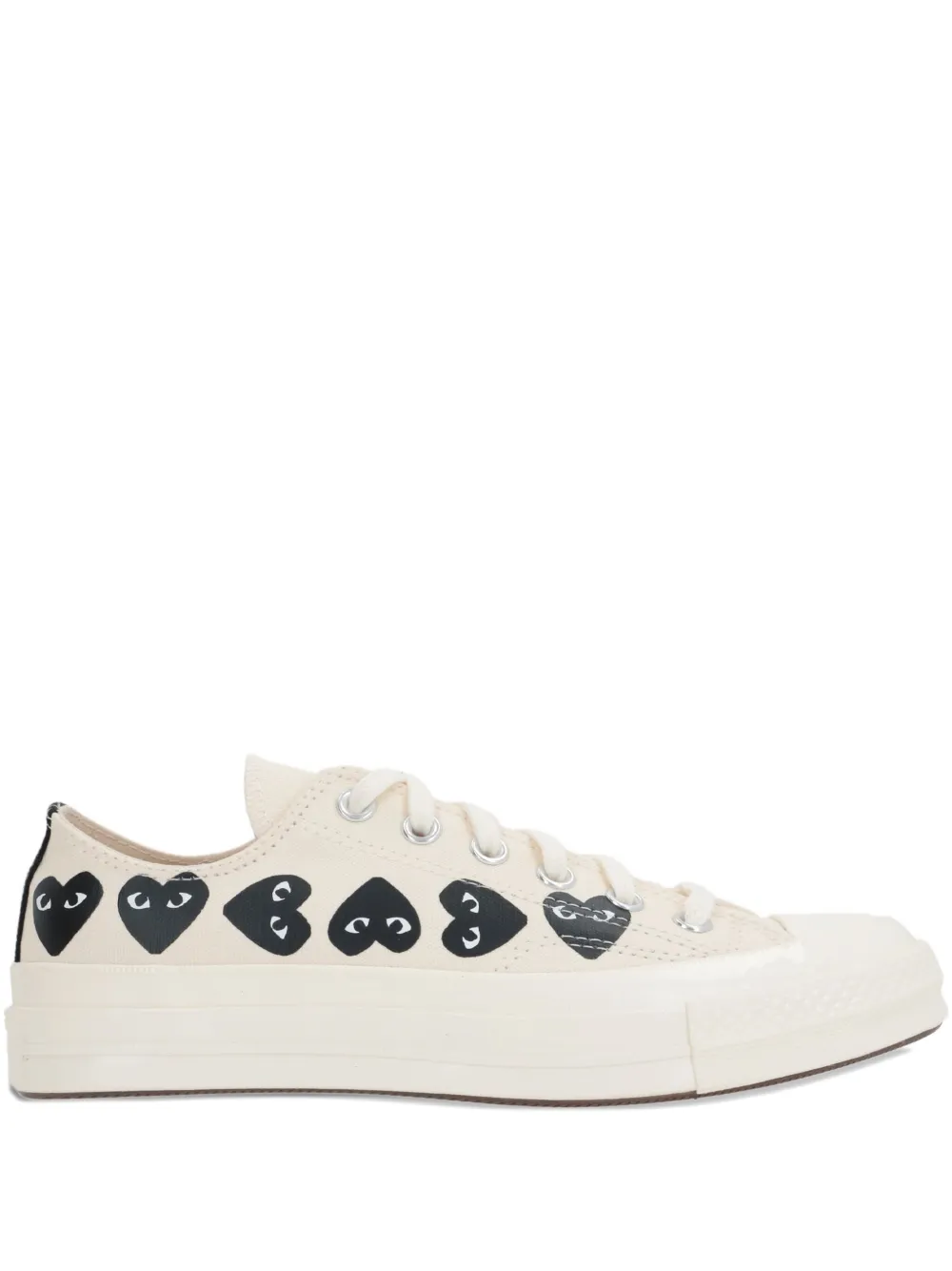 

Кеды Chuck 70 Multi Heart Comme Des Garçons Play x Converse, нейтральный