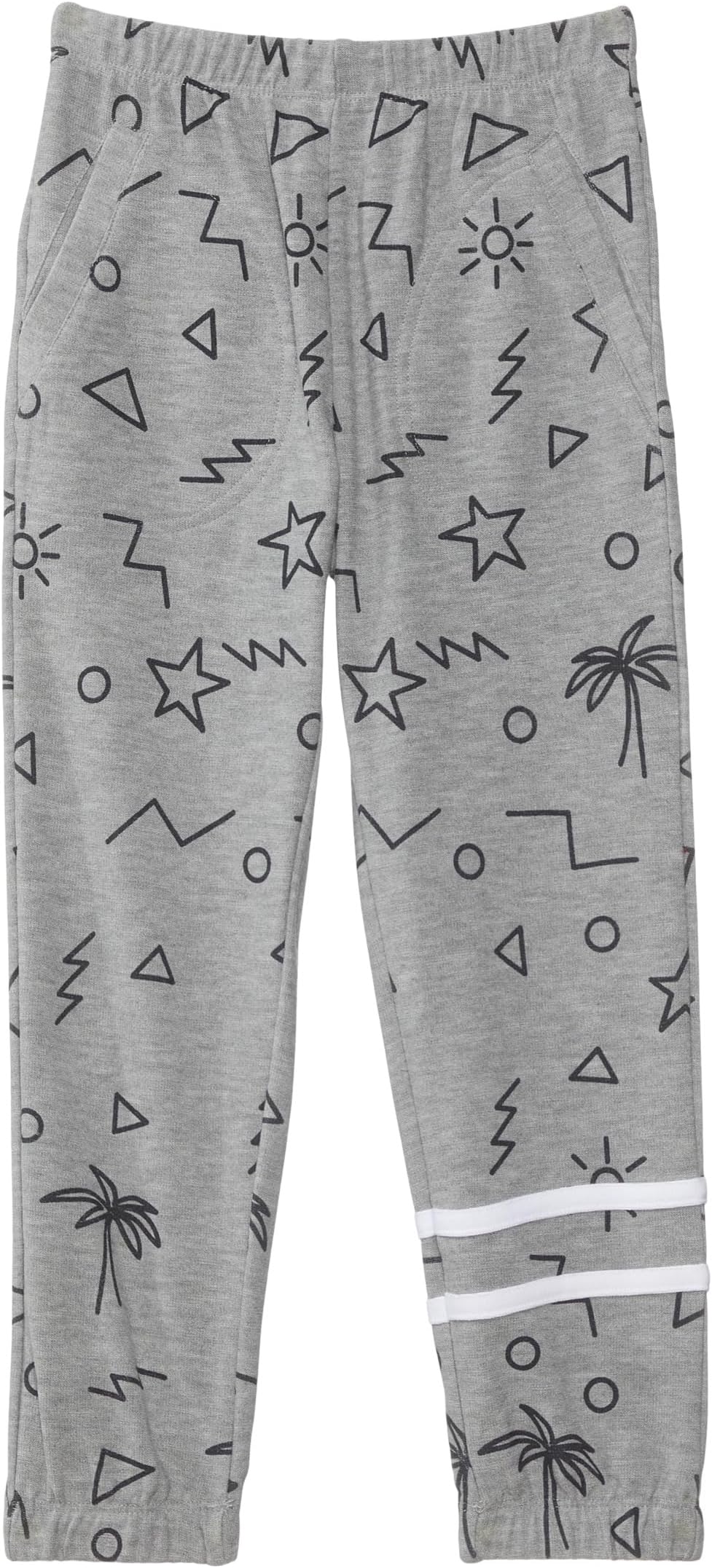 

Брюки Chaser Kids Geo Palms Pants, цвет Heather Grey