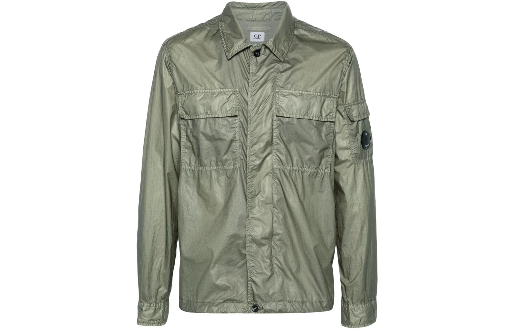 

Куртка-рубашка с деталями линз cs ii C.P.Company, зеленый