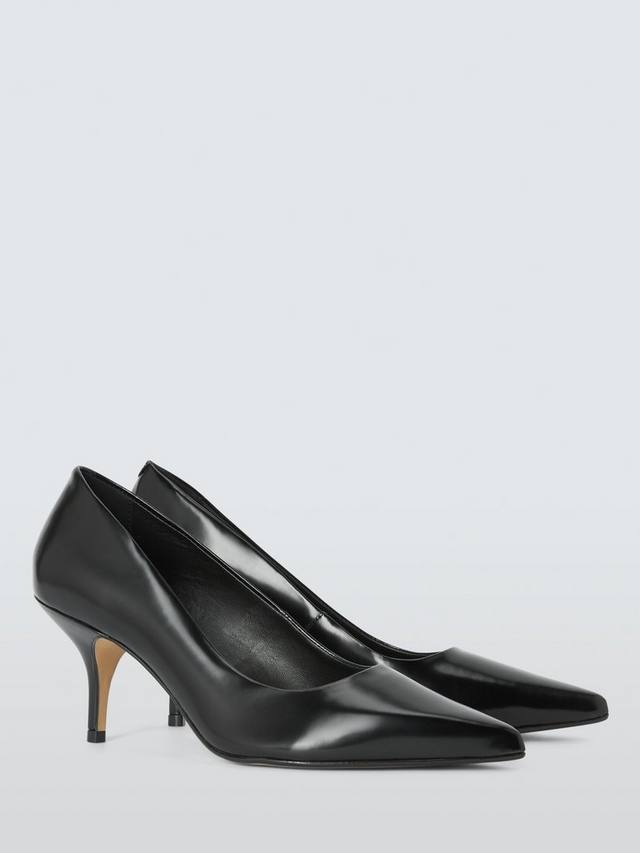 Ascot Leather Essential туфли-лодочки на среднем каблуке John Lewis, Black — фото 3