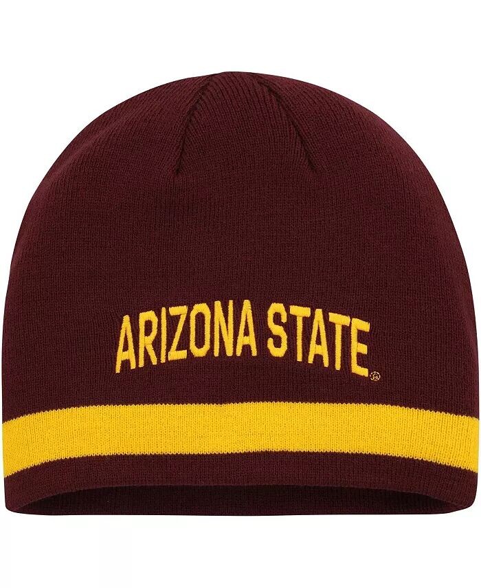 

Мужская бордовая шапка-бини Arizona State Sun Devils с надписью Adidas, красный