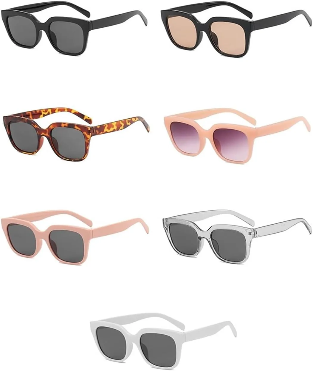 

Модные квадратные солнцезащитные очки в крупной оправе для мужчин и женщин, идеально подходящие для шопинга, отдыха, вечеринок и других мероприятий Generic, Pink