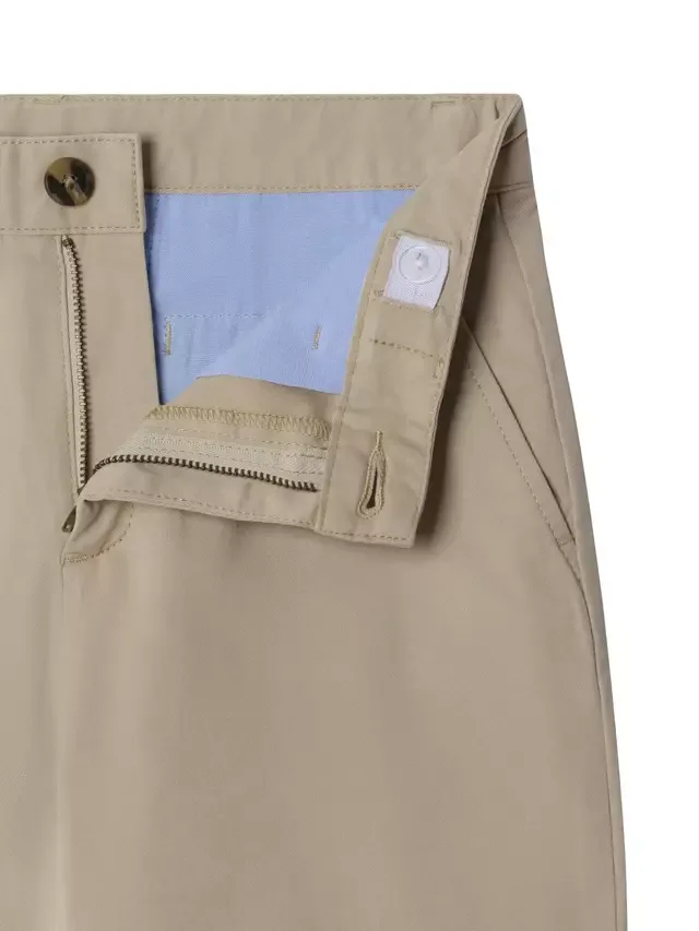 Детские хлопковые брюки-чиносы Hackett London, Beige — фото 3
