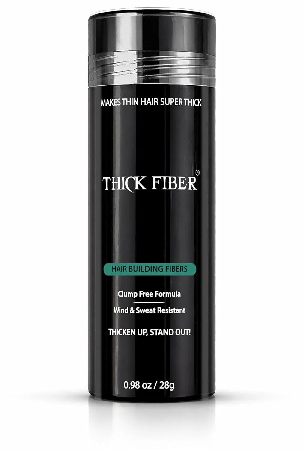Пудра для волос THICK FIBER для маскировки облысения, средне-русый, 25 г Thick Fiber