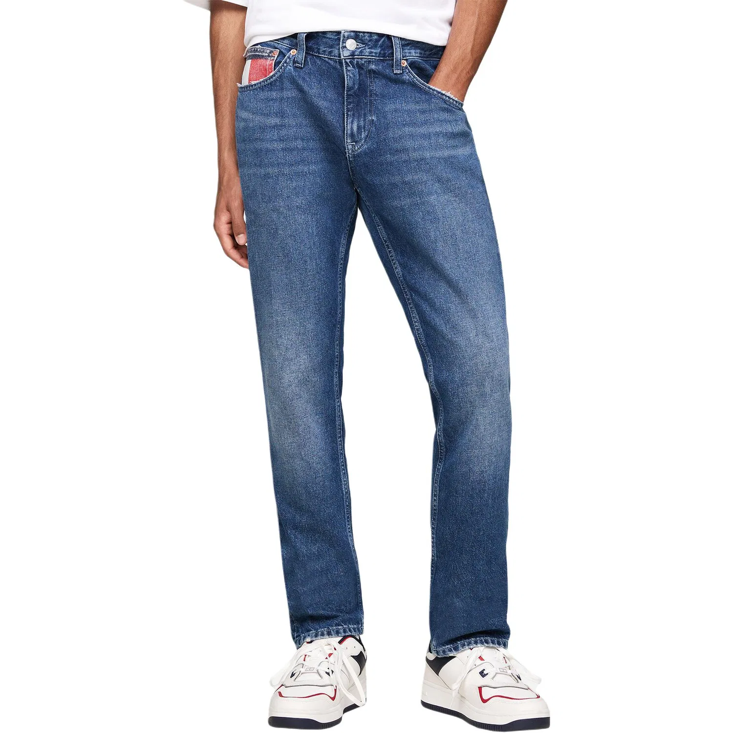 Джинсы мужские Blue Tommy Hilfiger — фото 3