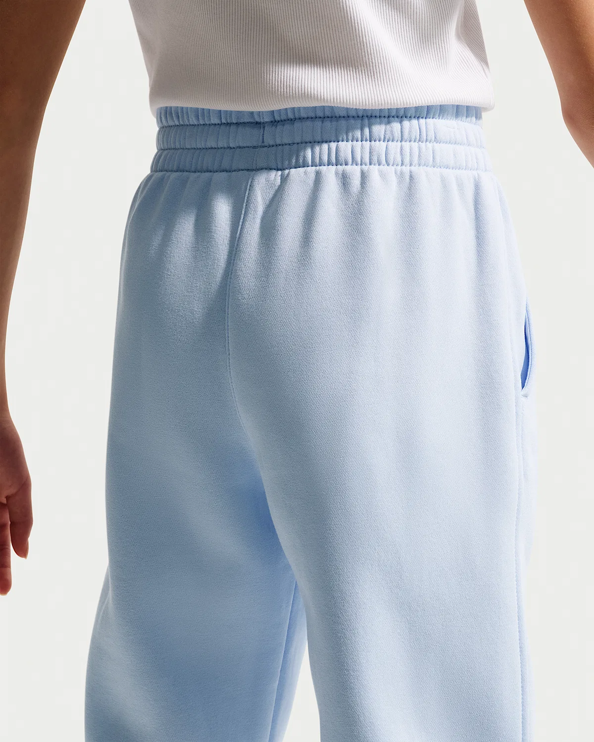 Джоггеры Nike Sportswear Club Fleece для старших детей, Hydrogen Blue/White — фото 3