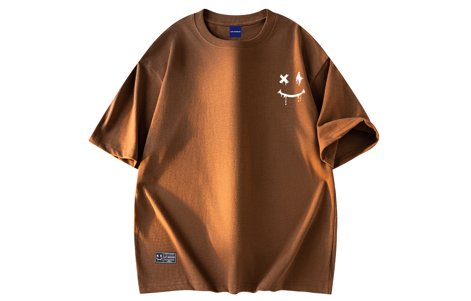 

Футболка унисекс LA'T.WEEKEND, Caramel (260G Heavyweight 100% Cotton Twin Yarn)