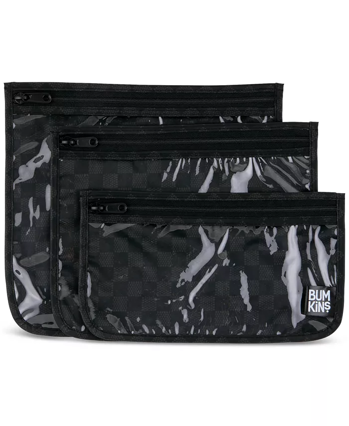 

Прозрачные дорожные сумки Rich и Bougee, 3 шт. Bumkins