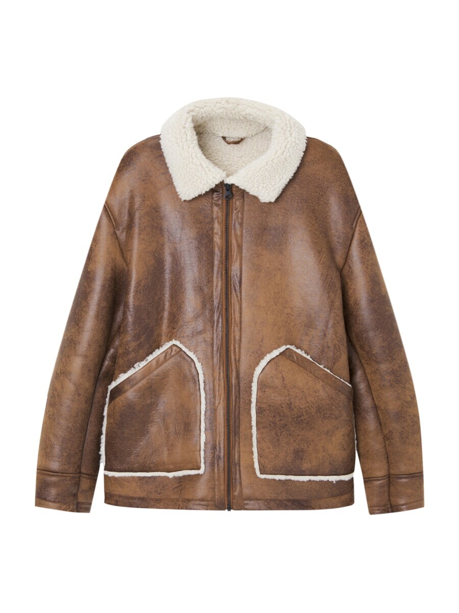 

Куртка Pull&Bear Between-Season, коричневый